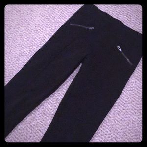 Girls zippered leggings.  Run a bit small.